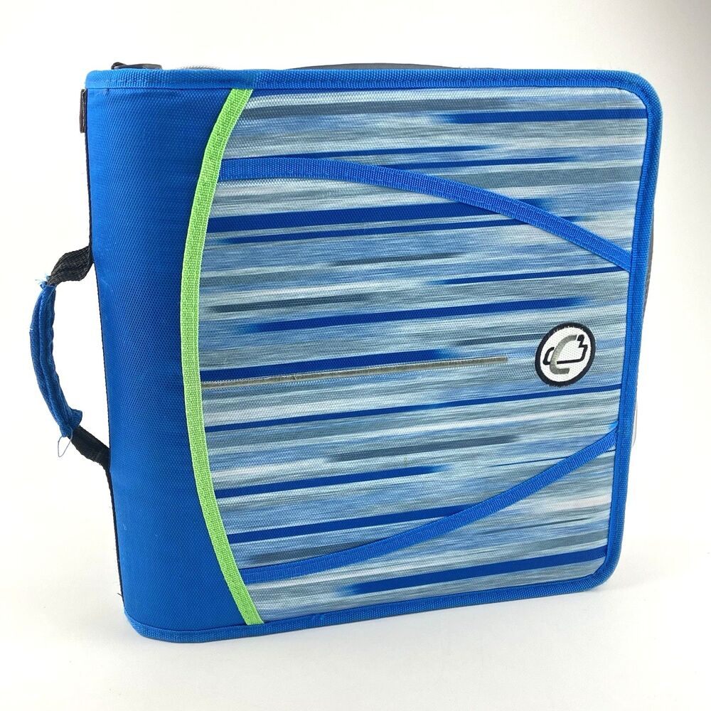 Case It Mighty Zip Tab 3” O-Ring Binder Expanding File Handle-No Strap